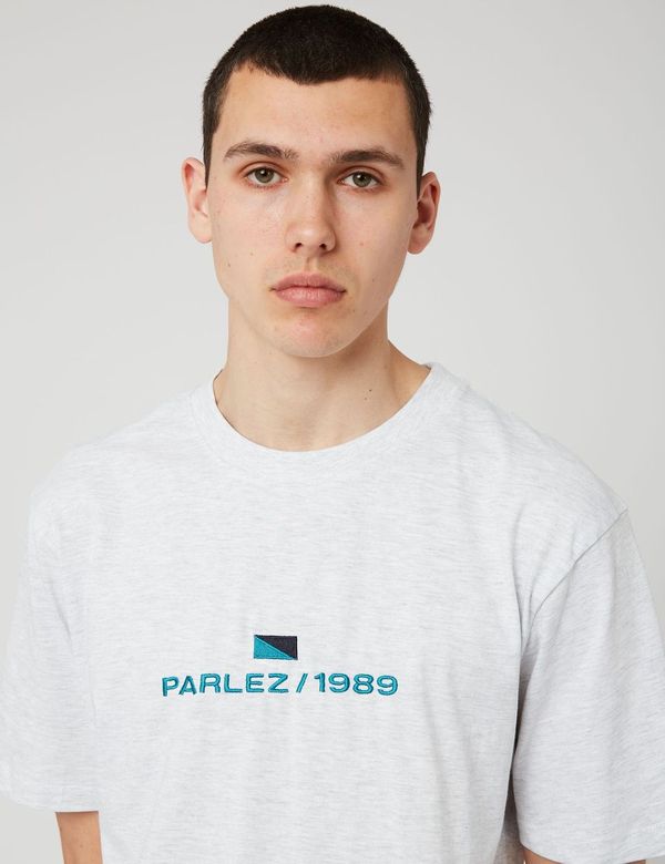 T-Shirt Cardinal Parlez - Gris Chiné