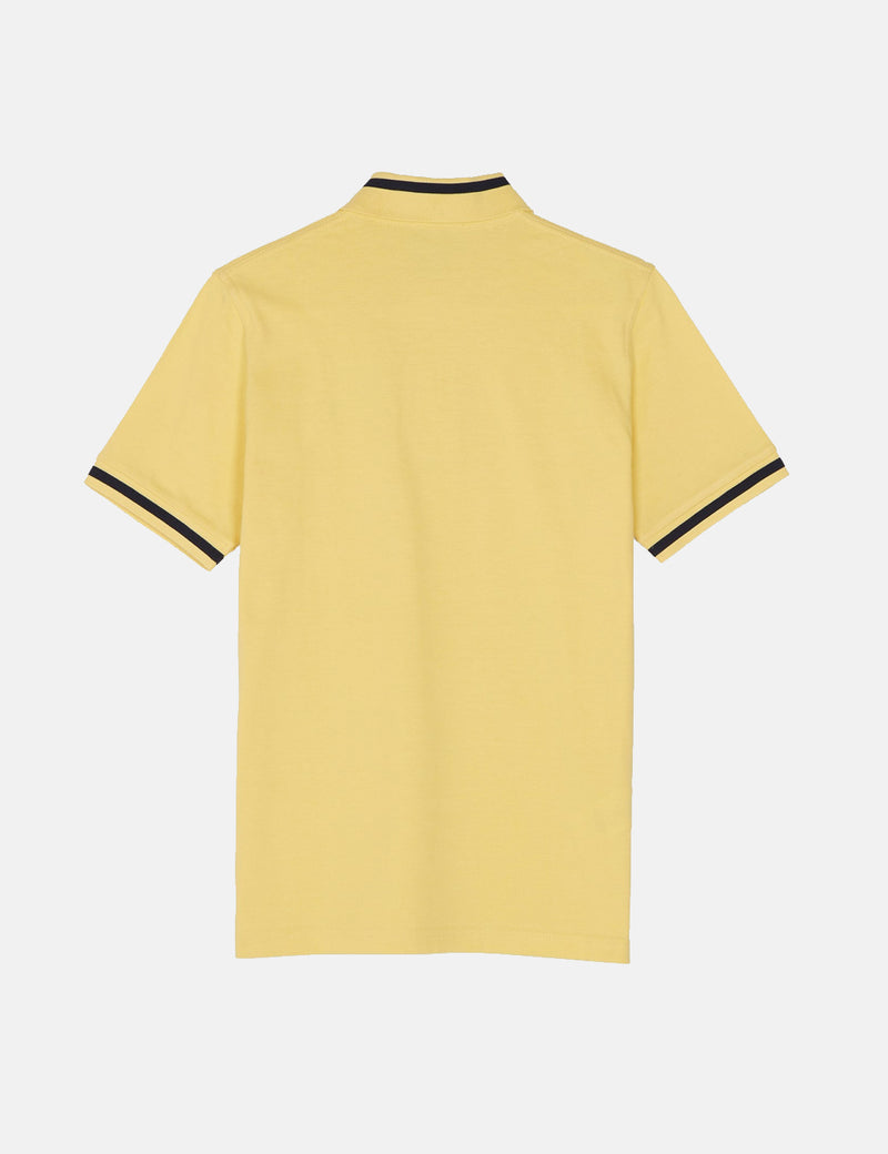 Fred Perry Single Tipped Polo Shirt - Ice Lemon