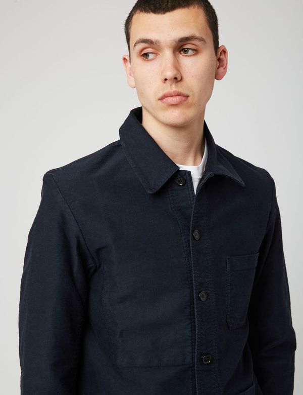 Veste Vetra French Workwear (Moleskine) - Bleu Marine Foncé