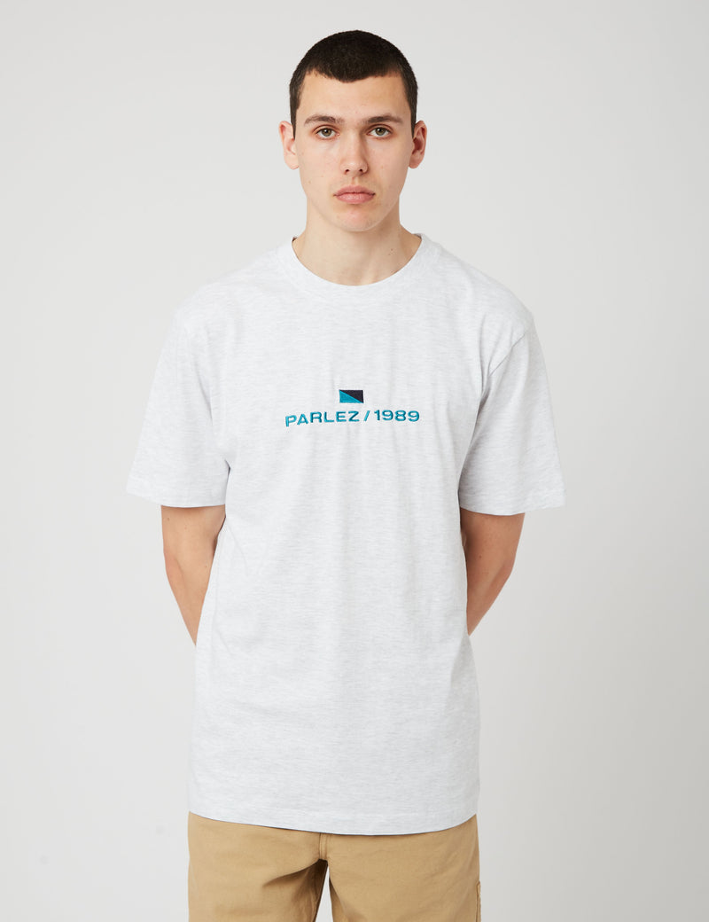 T-Shirt Cardinal Parlez - Gris Chiné